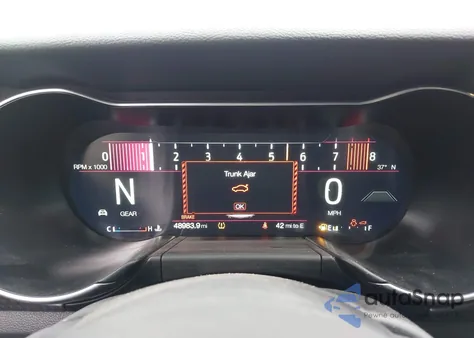 2019 Ford Mustang Gt Premium z USA, uszkodzony, nr VIN 1FA6P8CF8K5189612